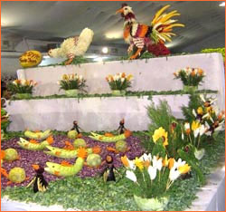 На юге Индии состоялась крупнейшая выставка цветов